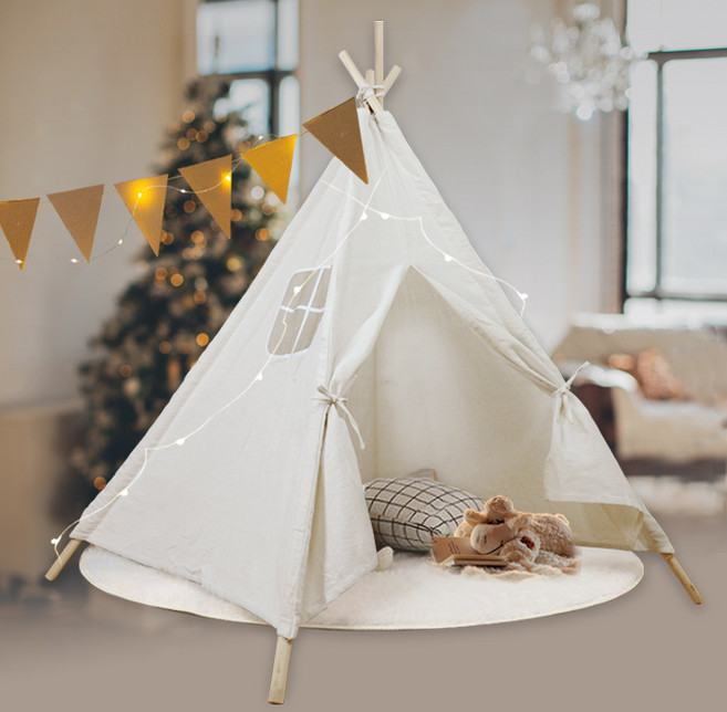 곰곰이 크린 유아 어린이 실내 인디언 놀이집 텐트 볼풀 놀이공간, 1개