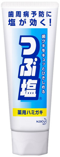 Kao 花王 Crush Salt 含藥牙膏 直立式軟管 180g, 1個
