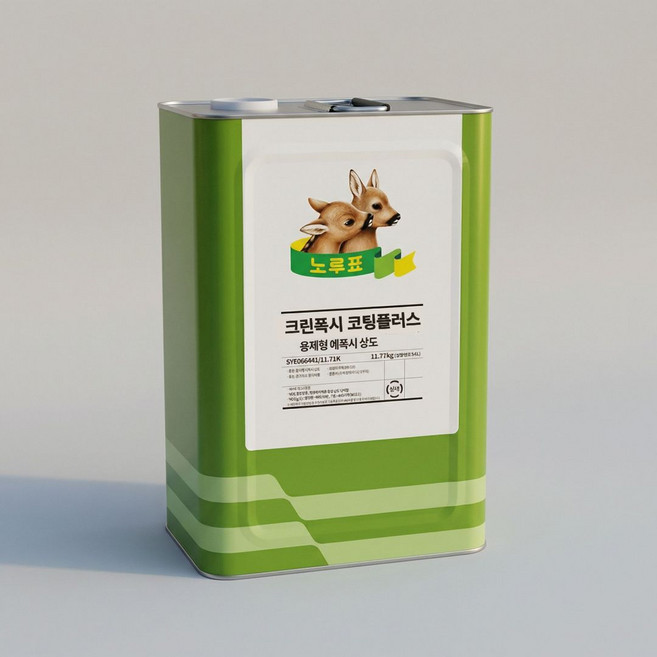 노루 에폭시바닥재 크린폭시 코팅 플러스 2액형 회색 16kg 1개, 1세트