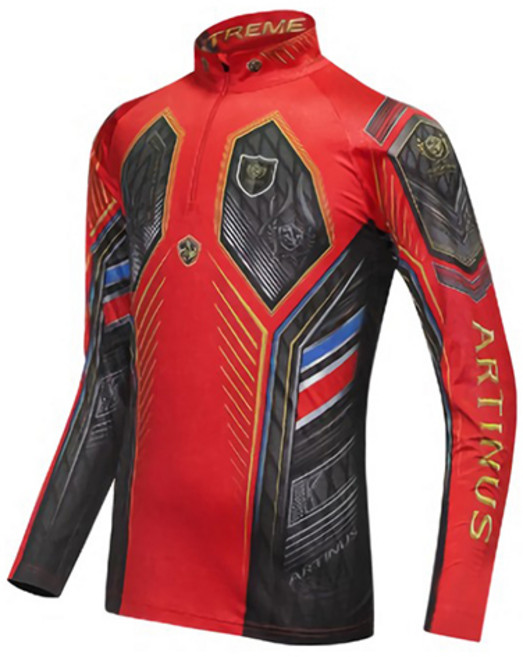 [아티누스] AT-599 고밀도 냉감 승화티(레드), 레드