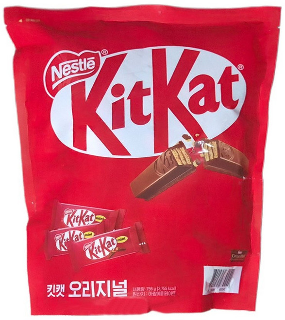 KitKat 네슬레 킷캣 오리지널, 756g, 1개