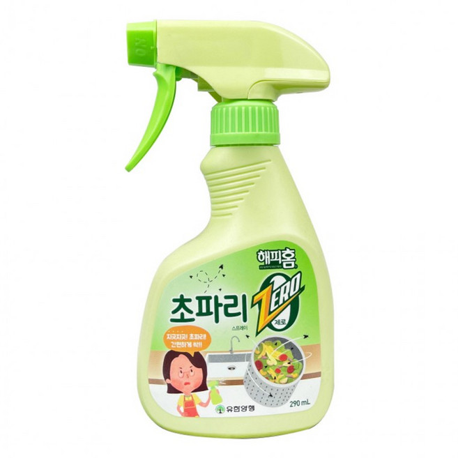 해피홈 초파리 제로 스프레이 290ml - D (Araium), 1개