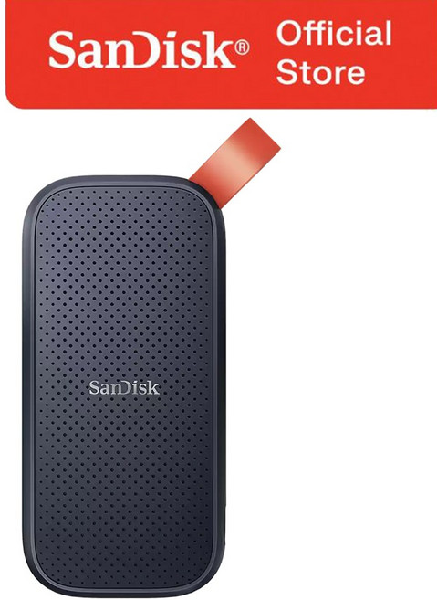 샌디스크 외장SSD 휴대용 포터블 Portable SSD E30 1TB