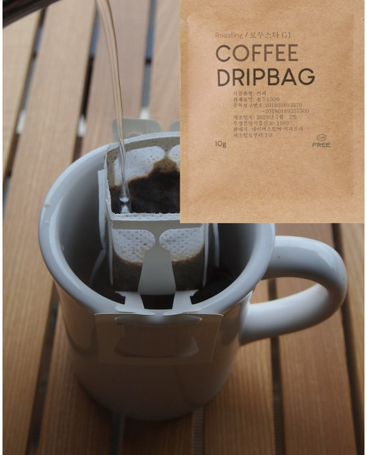 프리 초신선드립백커피 10g 프리미엄아라비카, 1개, 30개입