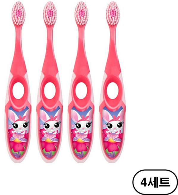 조르단 스텝 2단계 유아칫솔, 랜덤발송, 1개입, 16개