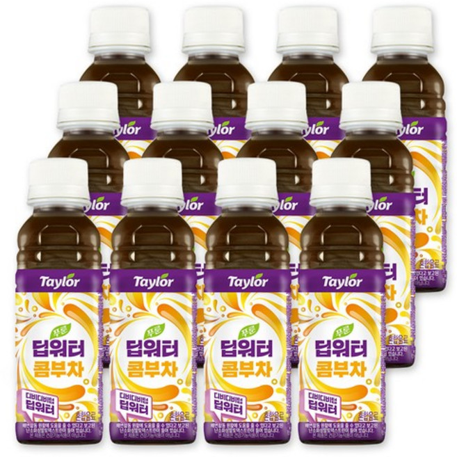 팜스 공식] 푸룬 딥워터콤부차 180ml x 12병