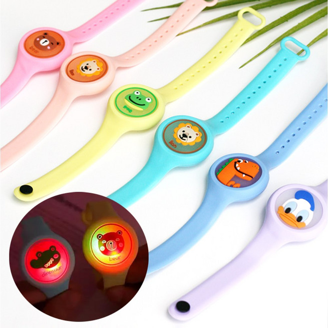 토이랄라 LED 팔찌 밴드형 썸머밴드, 퍼플, 1개