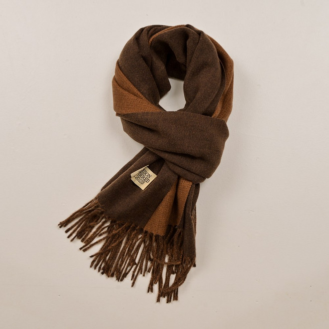 심플 네추럴 투 컬러 머플러 남녀공용 커플템 목도리 9color no.184