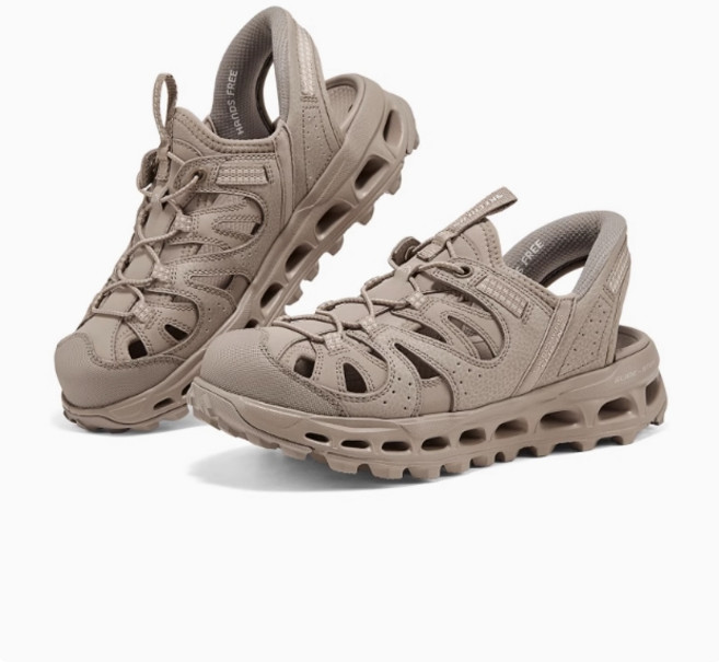 [S]스케쳐스 여성용 Skechers25년 여름 SLIP충돌방지 초경량 발피로감소 캐주얼 비치샌들