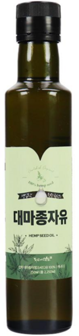 저온압착 대마종자유 햄프씨드 오일 250ml, 4개, 250g