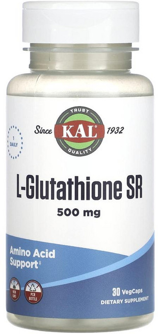 칼 L-글루타치온 SR 500mg 서방형 KAL L-Glutathione SR 500 mg 30정, 1개