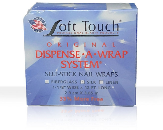 소프트터치 실크 네일랩 롤형 손톱 균열보수 연장 국시재료, 1개