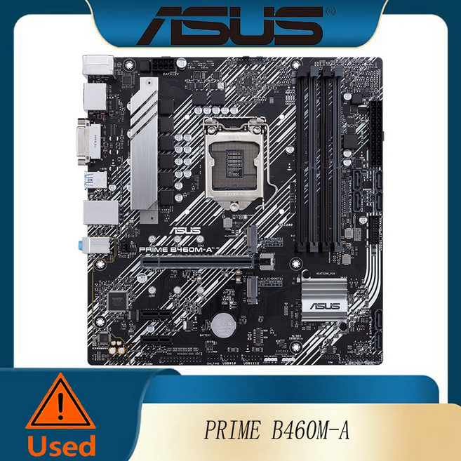 ASUS PRIME B460M 헤더 RGB DDR4 B460M 메인보드 지원 AURA 듀얼 A1200 R2 0랜덤 SYNC, 01 마더 보드