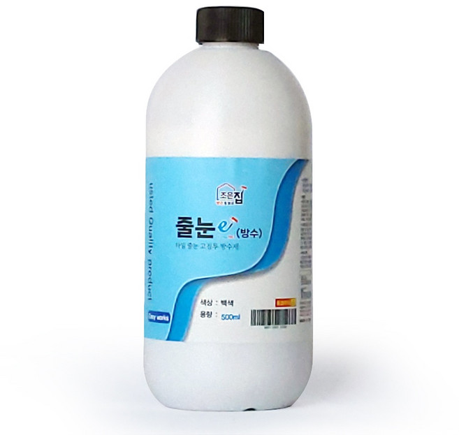 조은집 타일줄눈 보수제 코팅 표면코팅 방수제 콘크리트방수 수용성, 1개, 500g, 백색(양생 후 무색)