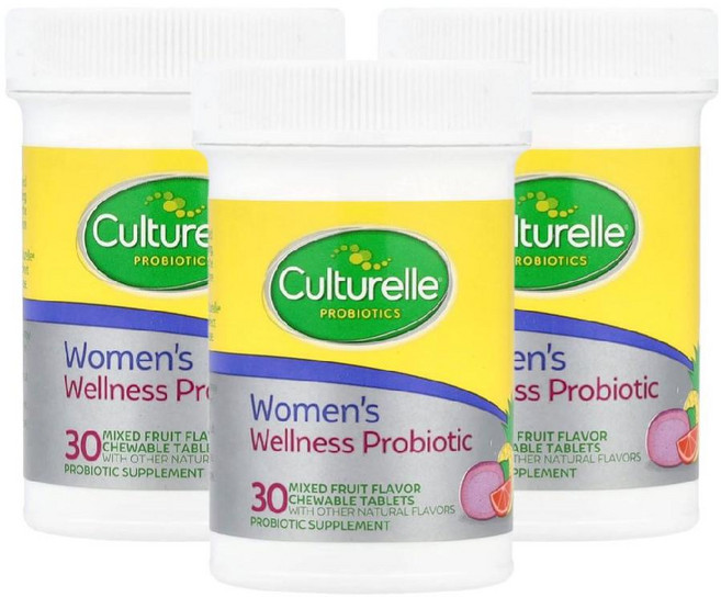 1+1+1 컬처렐 프로바이오틱스 우먼즈 웰니스 프로바이오틱 츄어블30정 PROBIOTIC PROBIOTICS