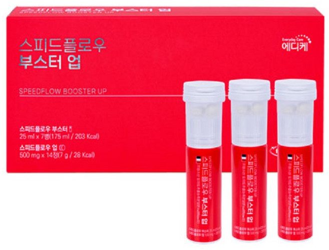 봄코리아 에디케 스피드플로우 부스터업 (2정+1병) 7, 175ml