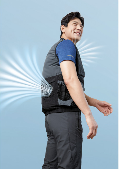 지벤 선풍기조끼 세트 V2422 (선풍기조끼 + 선풍기팬 + 배터리)