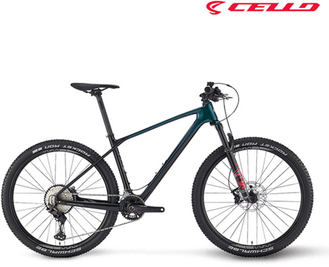 2024년 첼로 크로노 70 27.5인치 XT 24단 MTB 자전거, 갤럭시블루그린_블랙, M(16), 1개