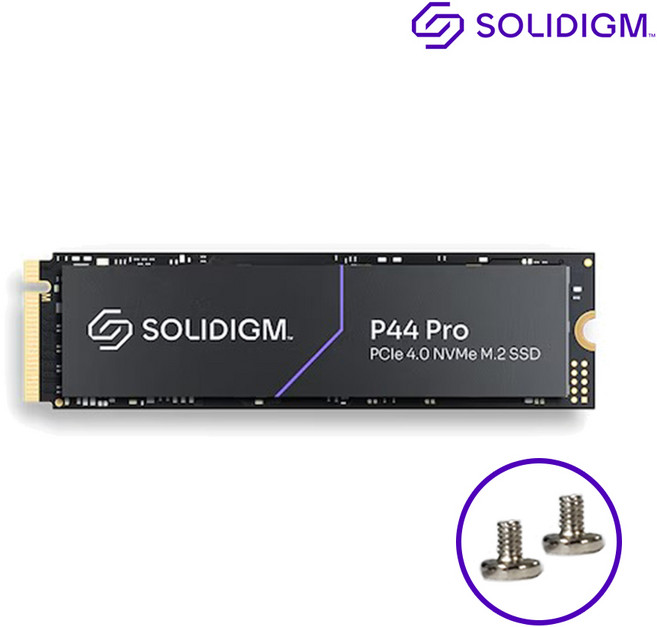 솔리다임 P44 Pro M.2 NVMe SSD 벌크 (DRAM/TLC/PS5 호환), SOLIDIGM PRR PRO, 1TB
