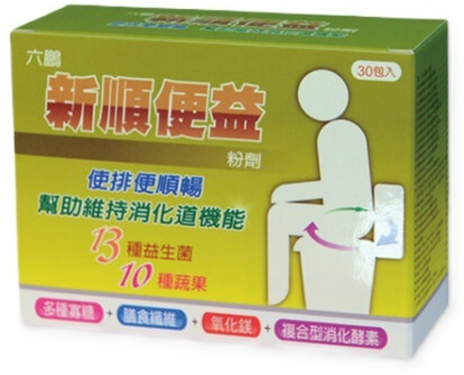 六鵬 新順便益 粉劑 30包/盒, 1個, 30份