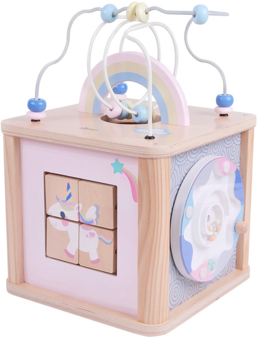 1 (CL54334) 구슬 코스터 교육 완구 루핑 세트 아기 나무 장난감 세 다기능