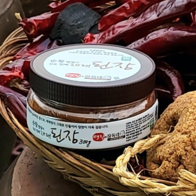 명장의 장독대 순창 곽상용 재래된장 300g, 1개