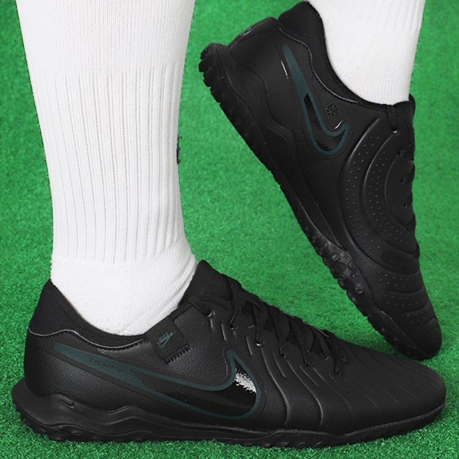 나이키 축구화 풋살화 티엠포 Legend 10 Academy TF 인조잔디용 올블랙