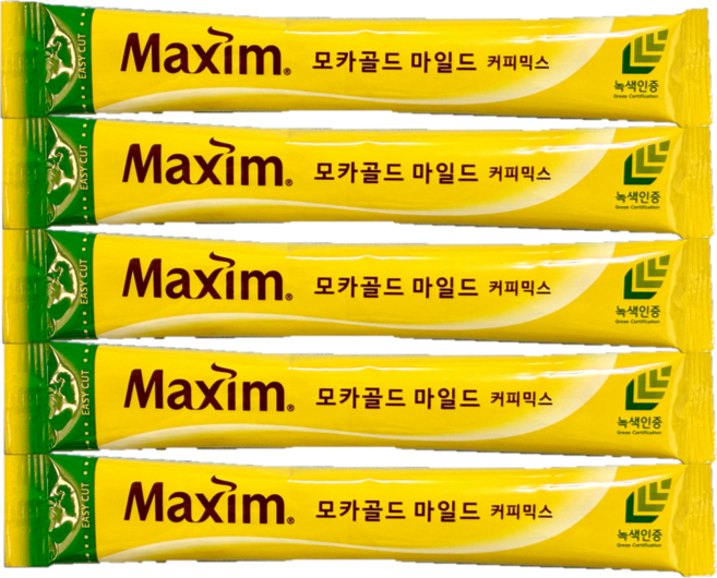 동서 맥심 모카골드 커피믹스, 12g, 1개입, 5개