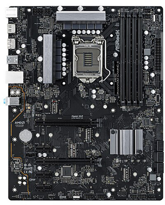 ASRock H570 Phantom Gaming 4 ATX 1200 소켓 10세대 11세대 메인보드 백패널 포함