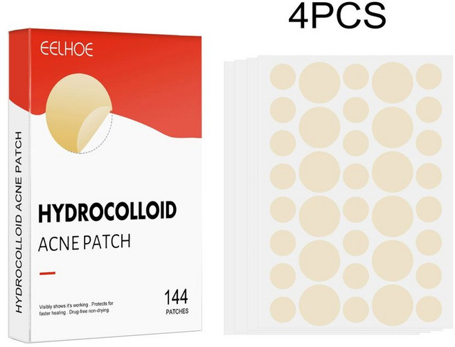 하이드로콜로이드 여드름 스티커 턱 코 볼 이마 선물용, C. eelhoe ACNE PATCH