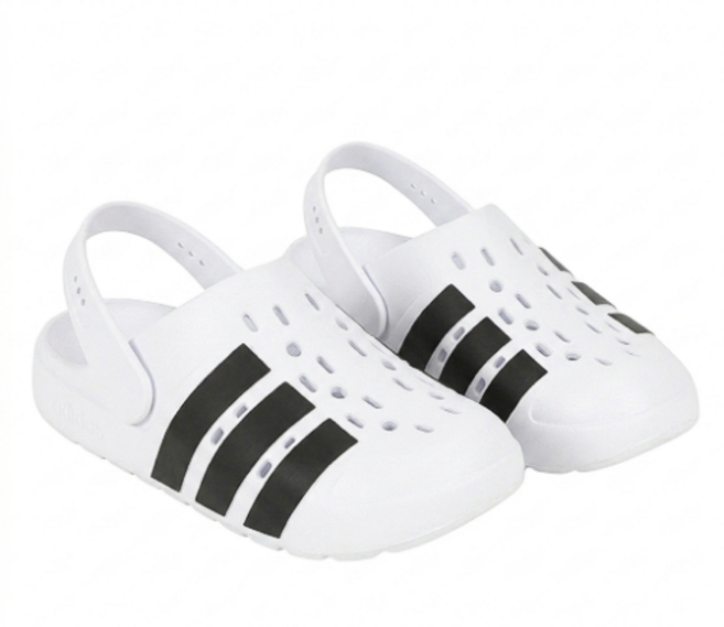 아디다스 ADILETTE CLOG 클로그 슬리퍼 실내화 아쿠아슈즈 + 패션마스크