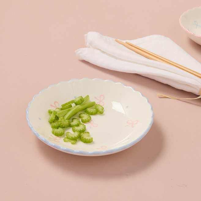 [MODERN HOUSE 중계점] 러브소르베 프릴림 찬기 D15 CA3026016, 1개, 이미지참조