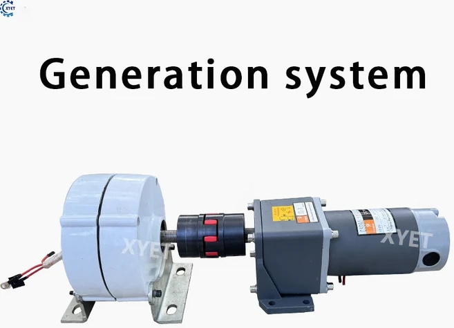 3KW 5KW 6KW 7KW 코어리스 희토류 영구 자석 발전기 12V 24V 48V 고효율 AC (구동 모터 7000W 포함), 04 5KW, 01 48V, 01 Generation system