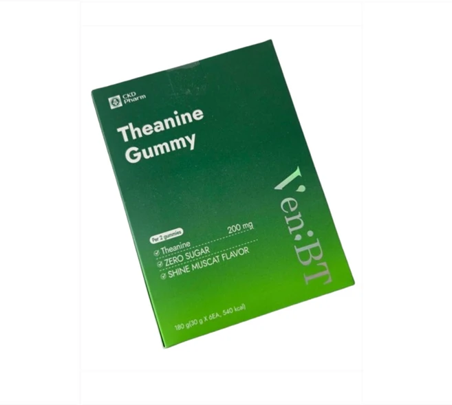 종근당 벤비티 데일리 케어 테아닌 60구미 제로슈가 젤리, 1개 - 쿠팡