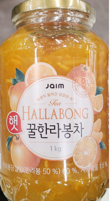 자임 꿀한라봉차 1kg 한라봉청 과일청 JAIM, 상세설명참조, 상세설명참조