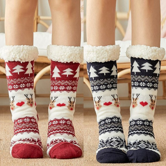 크리스마스 겨울 보온 수면양말 극세사 기모 양털 숙면 발 보온 패션 롱 융털 따뜻한 양말 추천
