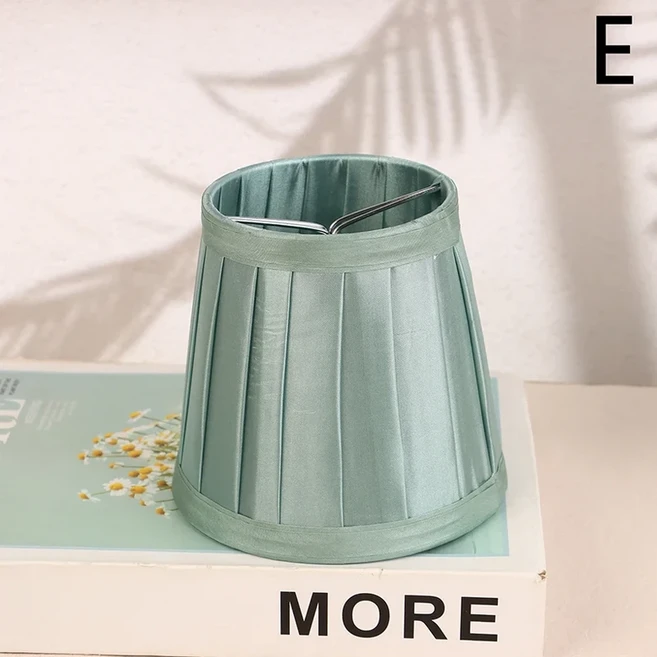 모던 스타일 샹들리에 원단 램프 쉐이드 클립온 미니 벽 호텔 침실 옆 바닥 쉘 커버 1 개, 1개, 선택: 기본