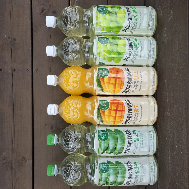 [음료의집] 자연은 1.5리터 알로에 망고 샤인머스캣 2개씩 총 6입, 6개, 1.5L