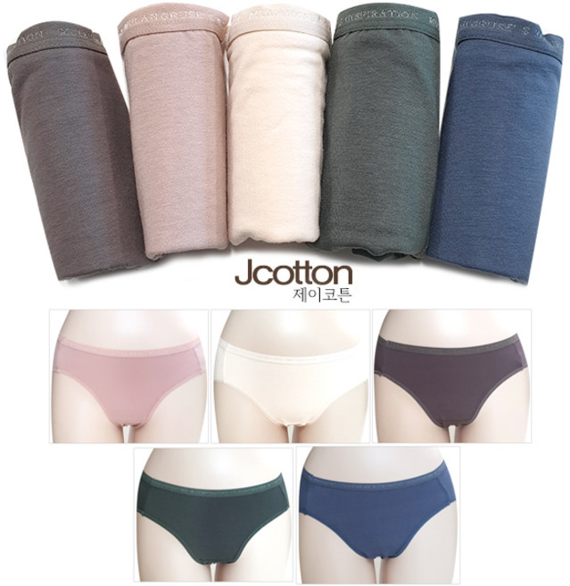 5종 데일리팬티 여학생 중학생 팬티세트 주니어팬티