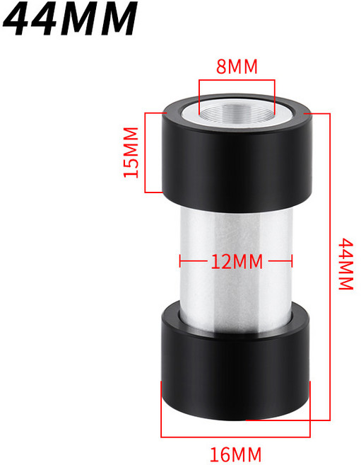 MUQZI MTB 리어 쇼크 부싱 자전거 서스펜션 완충기 DU 와셔 8mm, 1개