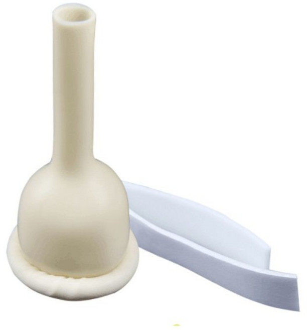 20pcs 25mm/30mm/35mm/40mm 남성 외부 카테터 일회용 일회용 콘돔 소변 수집기 라텍스 소변 가방 소변기 가, 04 35mm