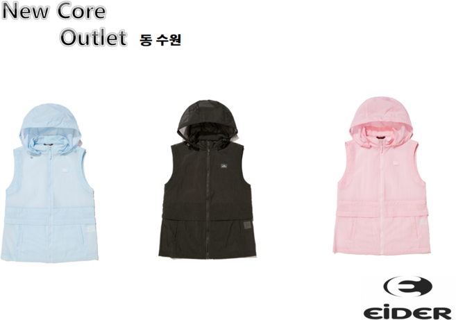 [정상가: 149 000원] 아이더 여성 조끼 베스트 봄 여름 메쉬 아이스 냉감 허리스트링 후드탈부착 흡습속건 집업 일상 외출 등산 캠핑 여행 운동 아웃도어 상의 점퍼