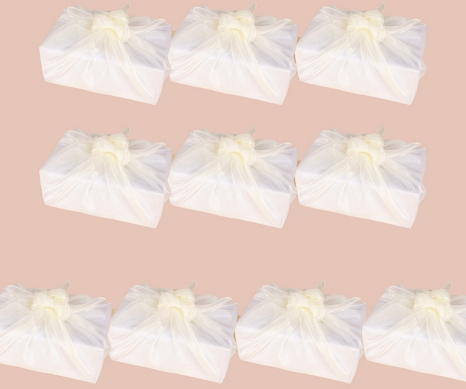 보자기천국 크리스탈 보자기 55cm 10장묶음 오후2시이전 30가지색상, 1 아이보리