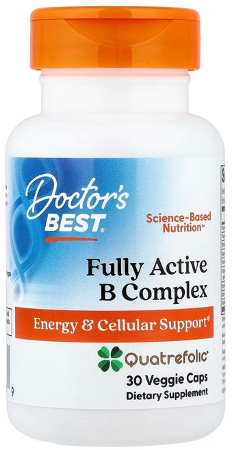 닥터스베스트 비타민B 완전 활성 B 복합체 베지캡슐 30정, 1개