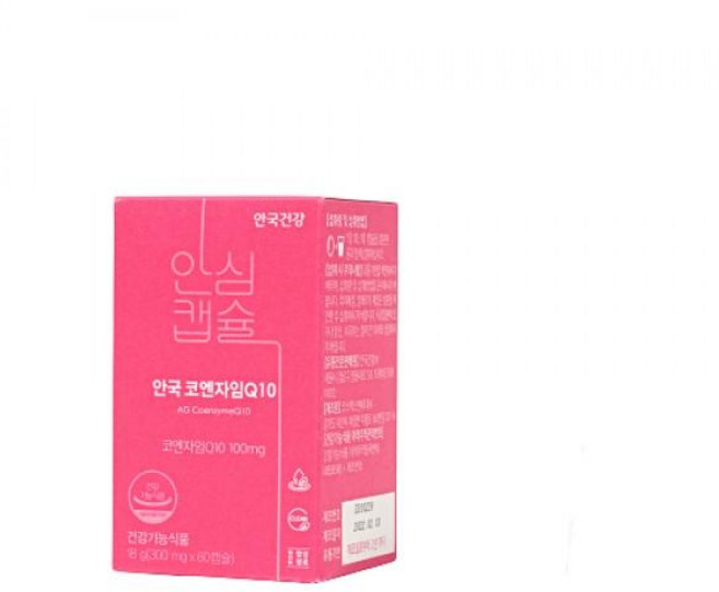 2개월분 안국건강 코엔자임Q10 미니 60캡슐 1개, 60정