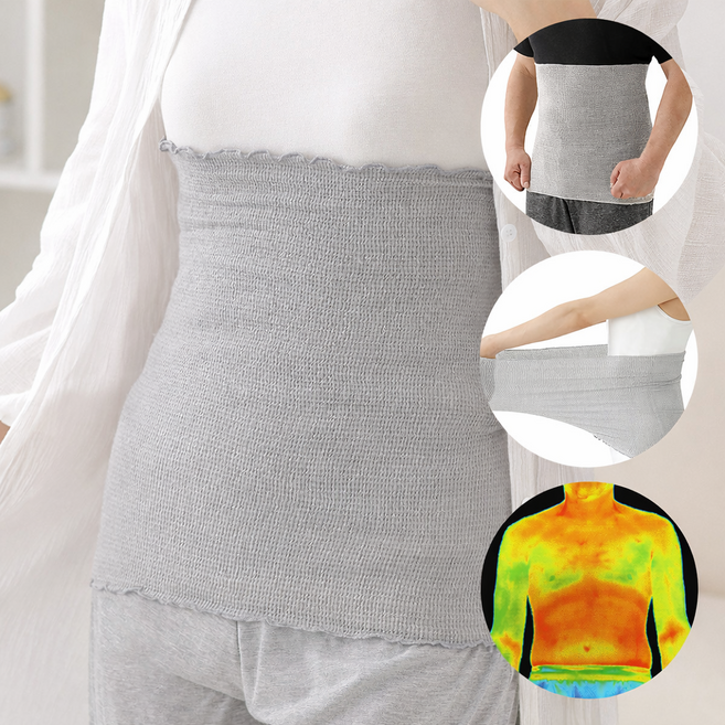 누꾸누꾸 프리미엄 실크 멜로우 배워머 하라마키 보온복대 (남녀공용) 복부워머 배 따뜻하게 사계절 무압박 심리스 보온 여름 겨울 방한 초경량 남성 여성 임산부 배가리개 배덮개 배앓이