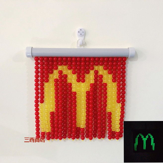 비즈발 만들기 DIY 완제품 빙수 푸딩 메론소다 캐릭터, DIY키트, 28.야광M