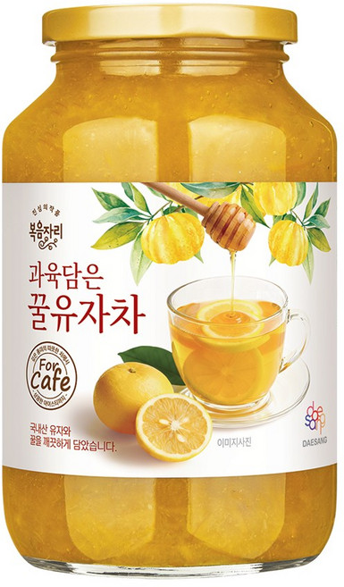 대상 복음자리 과육담은 꿀 유자차 1000g, 1kg, 1개입, 1개