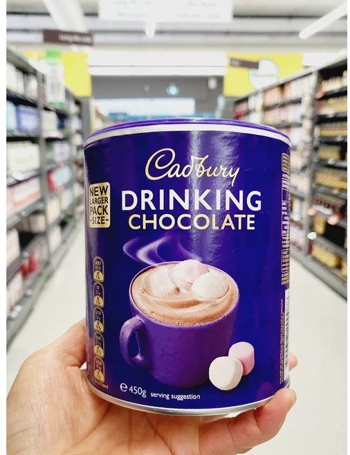 캐드버리 드링킹 초콜릿 파우더, 450g, 1개입, 1개 - 쿠팡