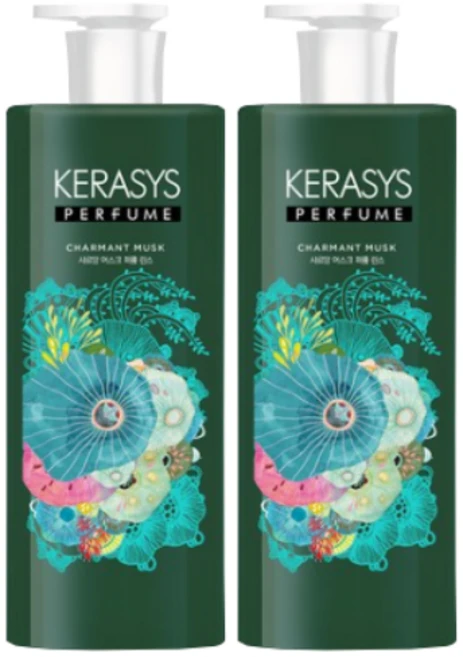 케라시스 샤르망 머스크 퍼퓸 린스, 600ml, 2개 - 쿠팡